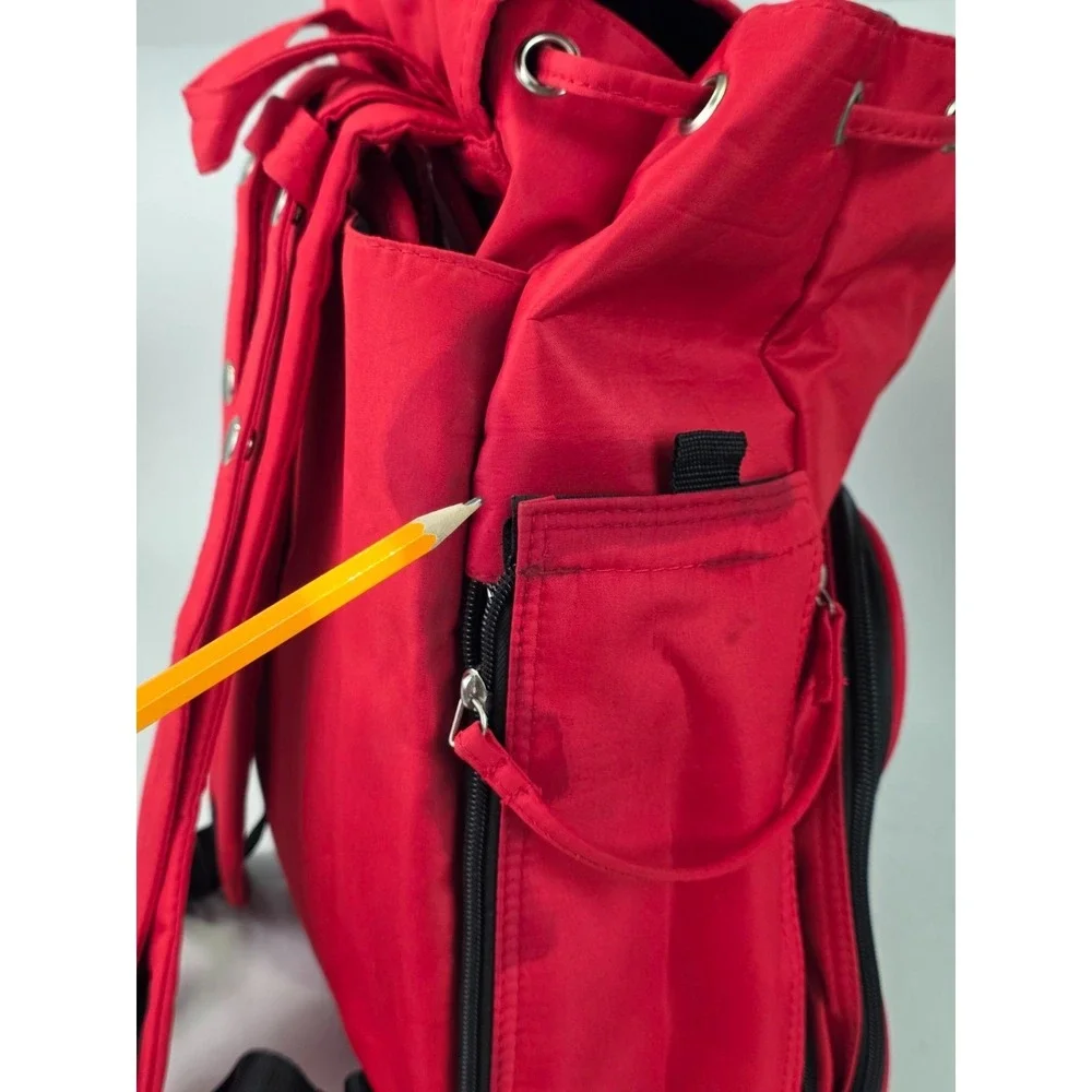 North Carolina State Picnic Backpack Red Bag‎